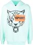 Plein Sport Hoodie met lange mouwen Groen - Thumbnail 1