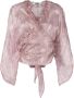 PNK Zijden blouse Roze - Thumbnail 1