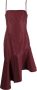 Polo Ralph Lauren Asymmetrische midi-jurk Rood - Thumbnail 1