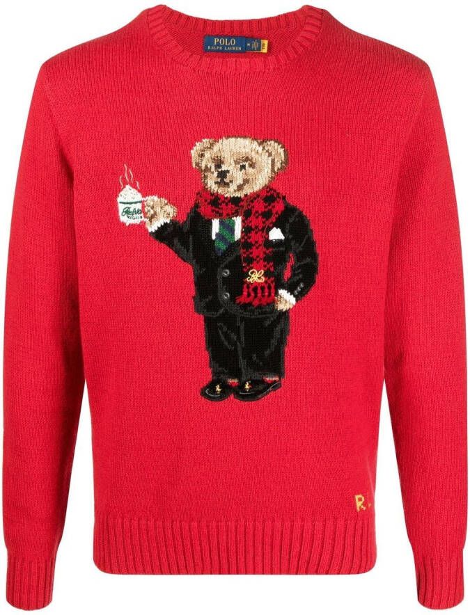 Polo Ralph Lauren Gebreide trui Rood