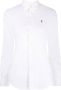 Polo Ralph Lauren Blouse met geborduurd logo Wit - Thumbnail 1
