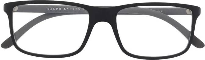 POLO RALPH LAUREN EYEWEAR Bril met wayfarer montuur Grijs