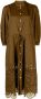 Polo Ralph Lauren Broderie anglaise blousejurk Bruin - Thumbnail 1