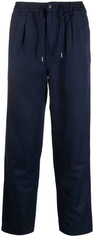 Polo Ralph Lauren Broek met elastisch trekkoord Blauw
