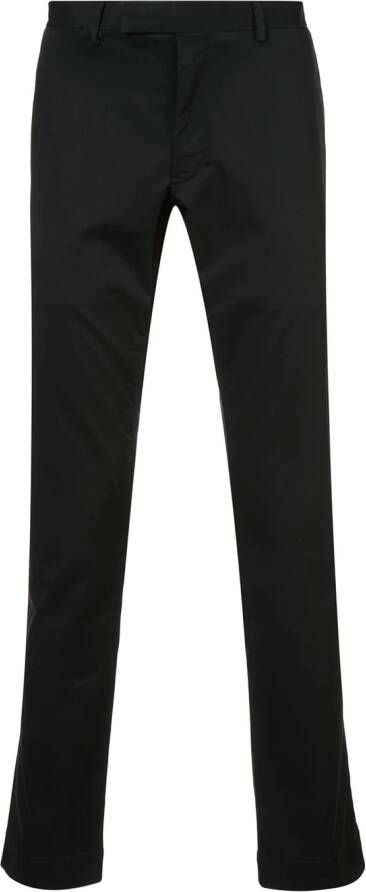 Polo Ralph Lauren broek met rechte pijpen Zwart