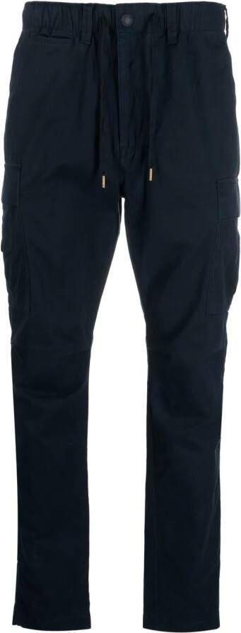 Polo Ralph Lauren Broek met trekkoordtaille Blauw