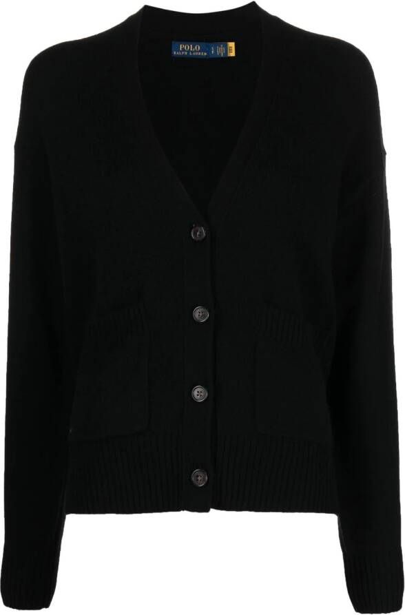 Polo Ralph Lauren Button-up vest Zwart