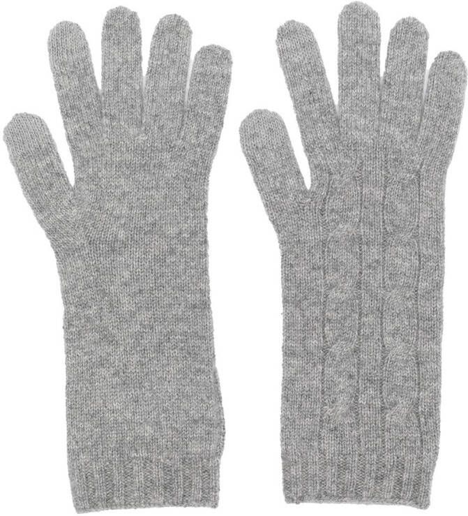 Polo Ralph Lauren Kasjmier handschoenen Grijs