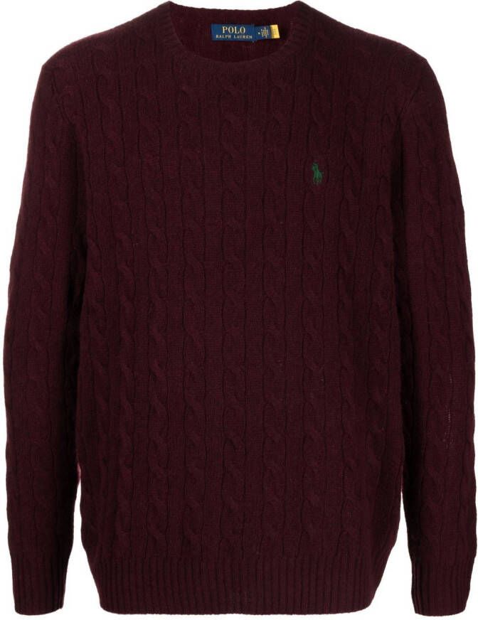 Polo Ralph Lauren Kasjmier trui Rood