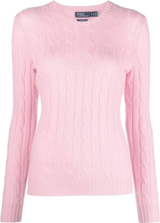 Polo Ralph Lauren Kabelgebreide trui Roze