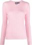 Polo Ralph Lauren Kabelgebreide trui Roze - Thumbnail 1