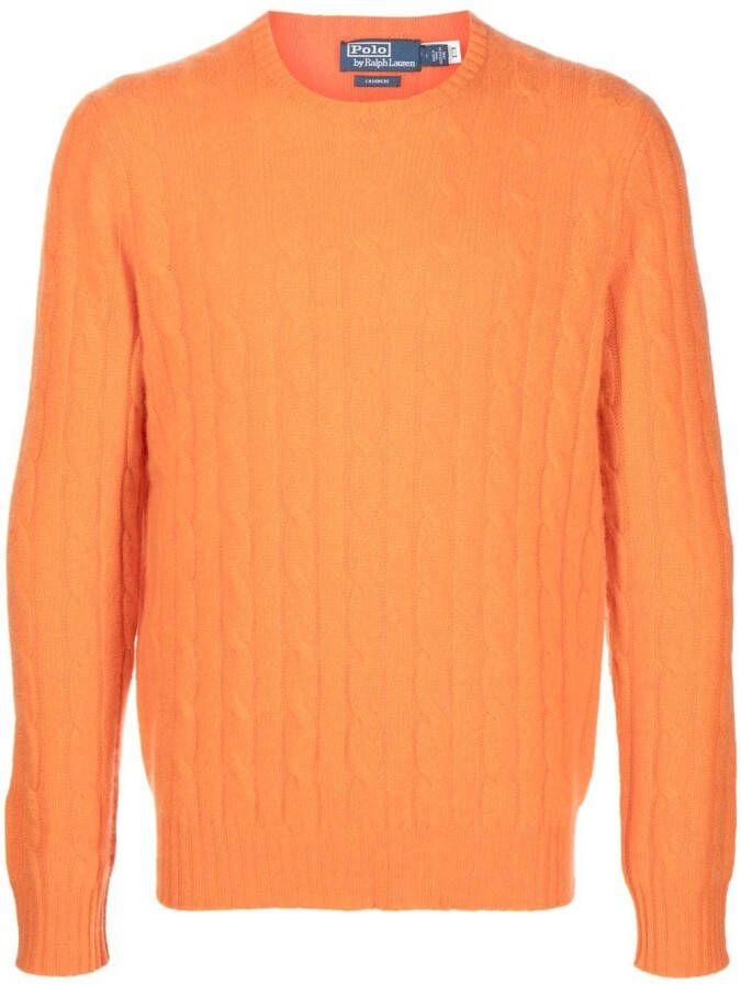 Polo Ralph Lauren Kabelgebreide trui Oranje