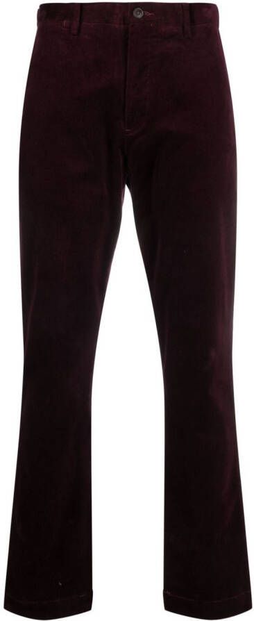 Polo Ralph Lauren Ribfluwelen broek Rood