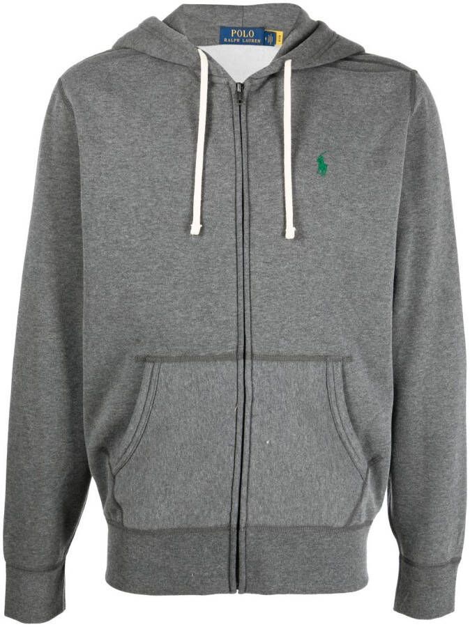 Polo Ralph Lauren Hoodie met rits Grijs