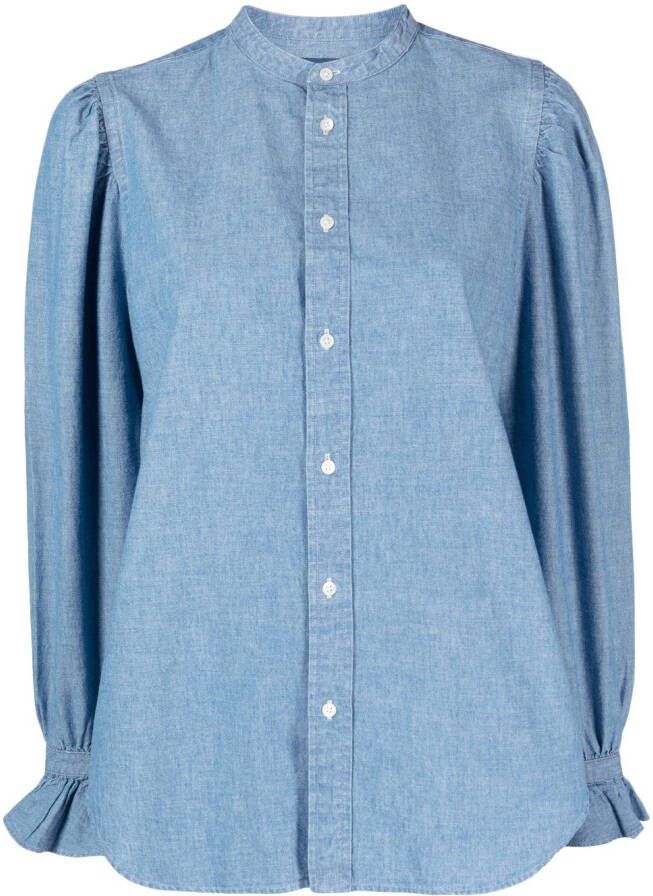 Polo Ralph Lauren Denim blouse Blauw