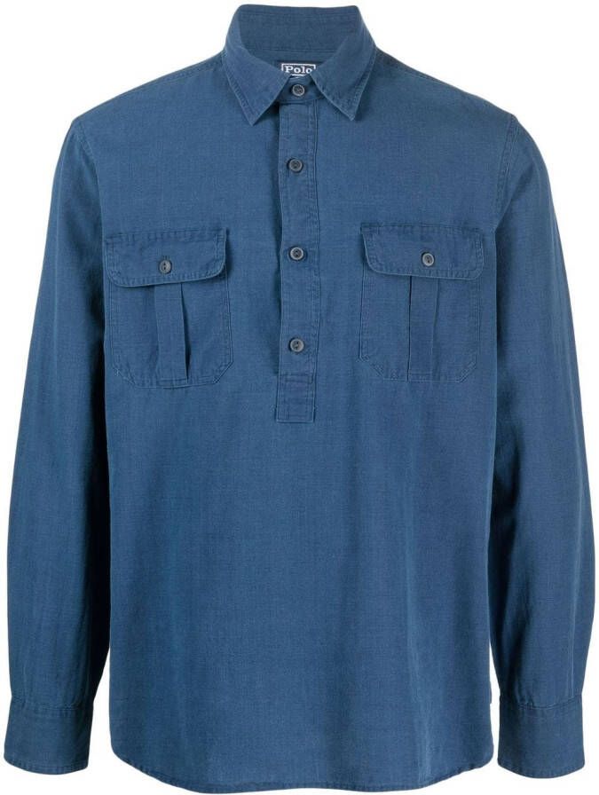 Polo Ralph Lauren Denim overhemd Blauw
