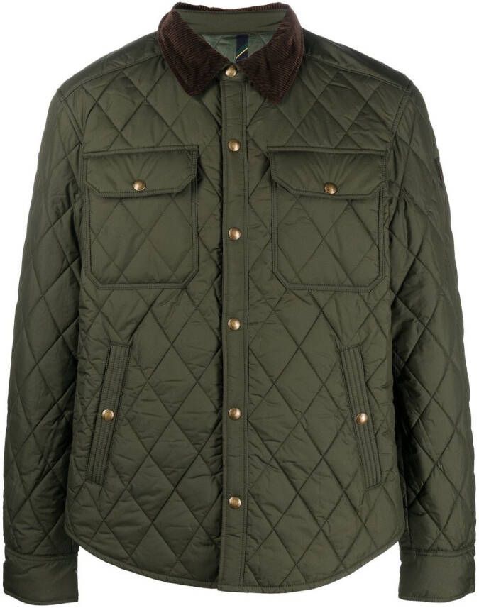 Polo Ralph Lauren Gewatteerd jack Groen