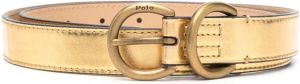 Polo Ralph Lauren Riem met dubbele D-ring Goud