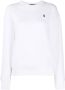 Polo Ralph Lauren Effen sweater Wit - Thumbnail 1