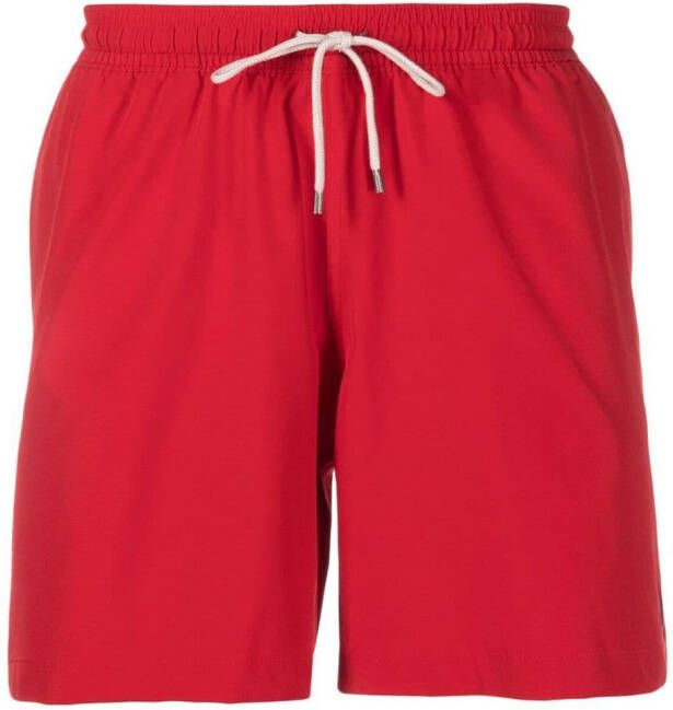 Polo Ralph Lauren Shorts met elastische taille Rood
