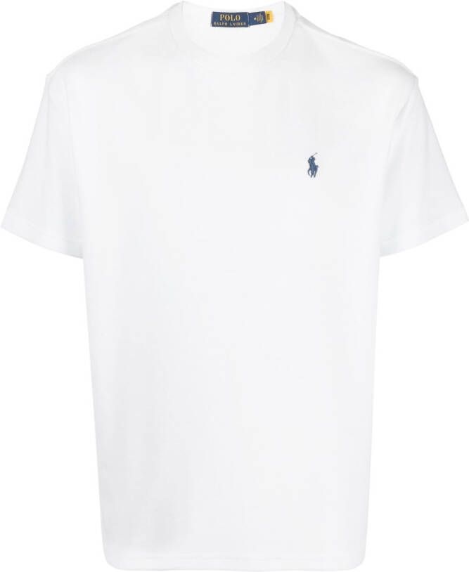 Polo Ralph Lauren T-shirt met geborduurd logo Wit