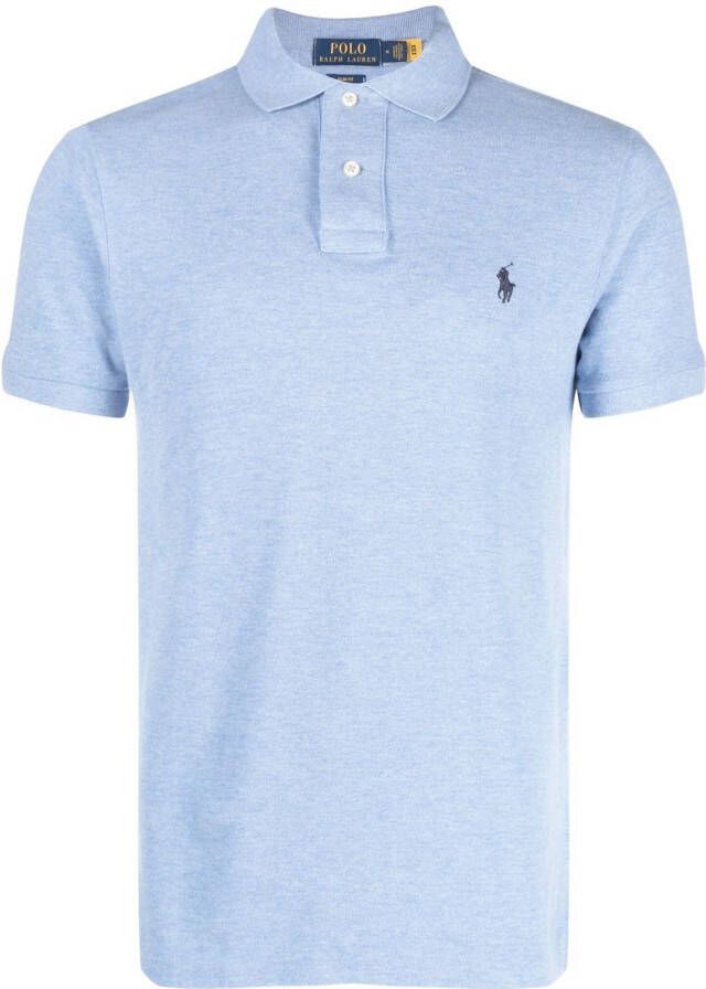 Polo Ralph Lauren Poloshirt met geborduurd logo Blauw