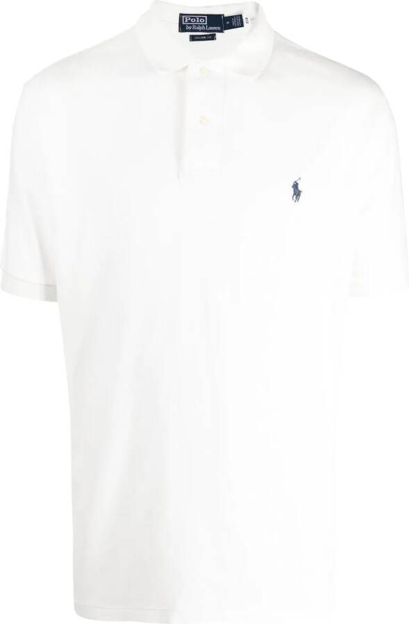 Polo Ralph Lauren Poloshirt met geborduurd logo Wit