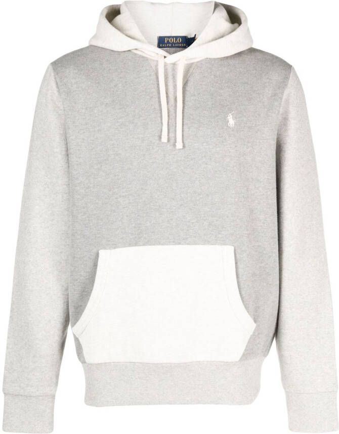 Polo Ralph Lauren Hoodie met borduurwerk Grijs