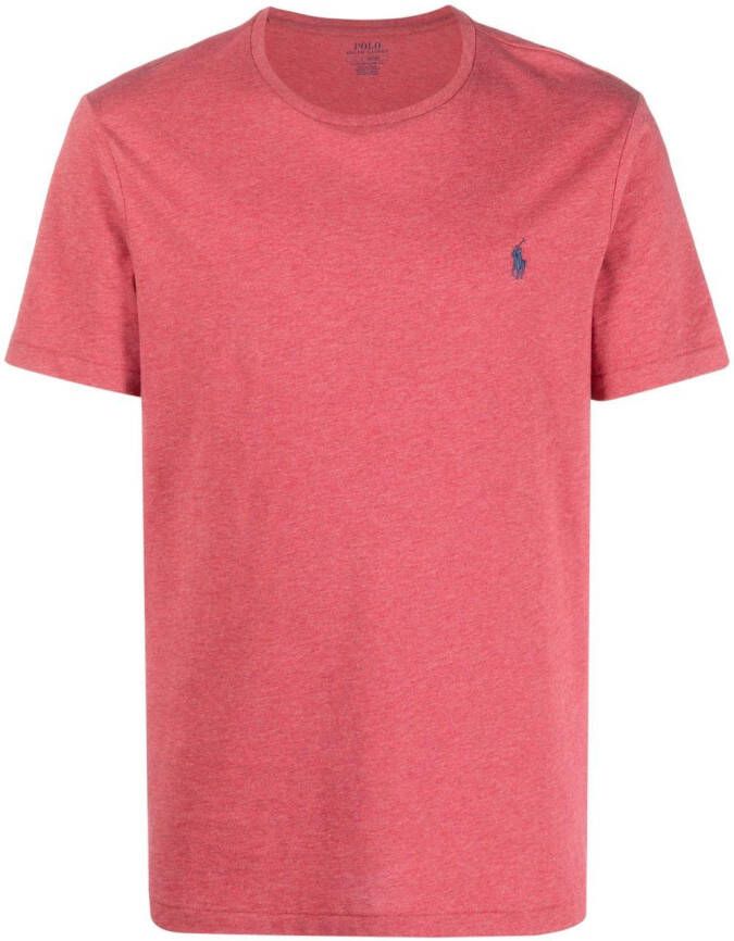 Polo Ralph Lauren T-shirt met borduurwerk Rood