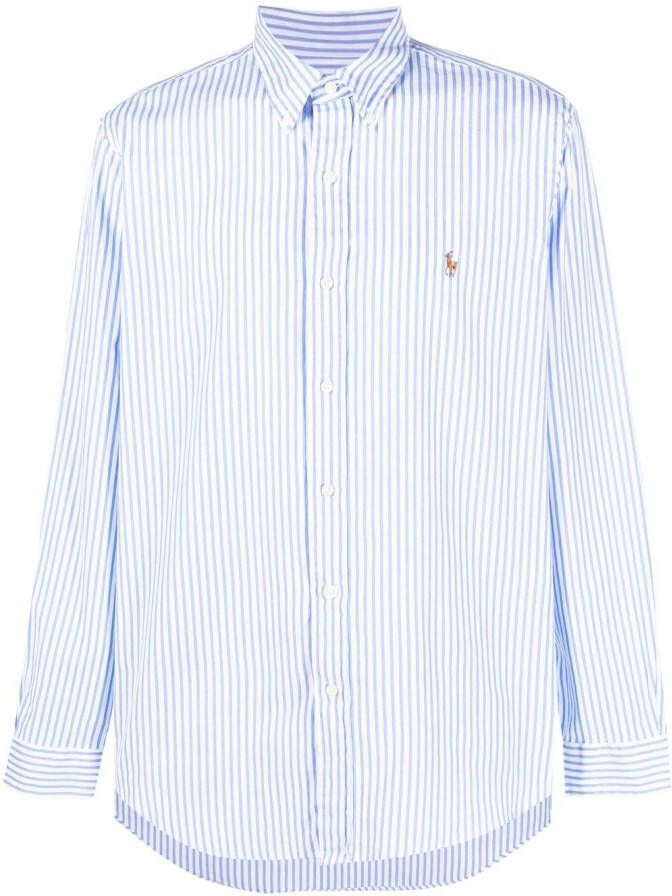 Polo Ralph Lauren Overhemd met borduurwerk Blauw