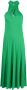 Polo Ralph Lauren Flared midi-halterjurk Groen - Thumbnail 1