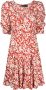 Polo Ralph Lauren Midi-jurk met bloemenprint Rood - Thumbnail 1