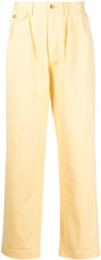 Polo Ralph Lauren Geplooide chino Geel