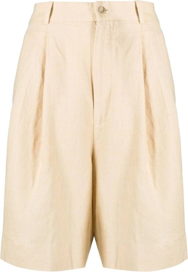 Polo Ralph Lauren Geplooide shorts Beige