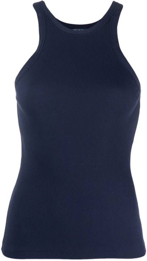 Polo Ralph Lauren Geribbelde tanktop Blauw