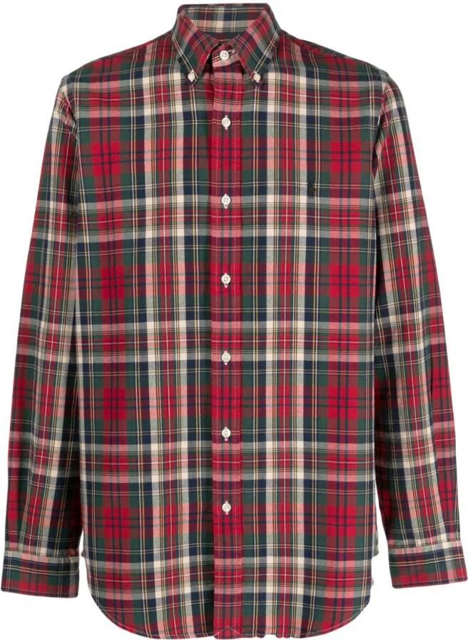 Polo Ralph Lauren Geruit overhemd Rood