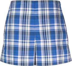 Polo Ralph Lauren Geruite shorts Blauw