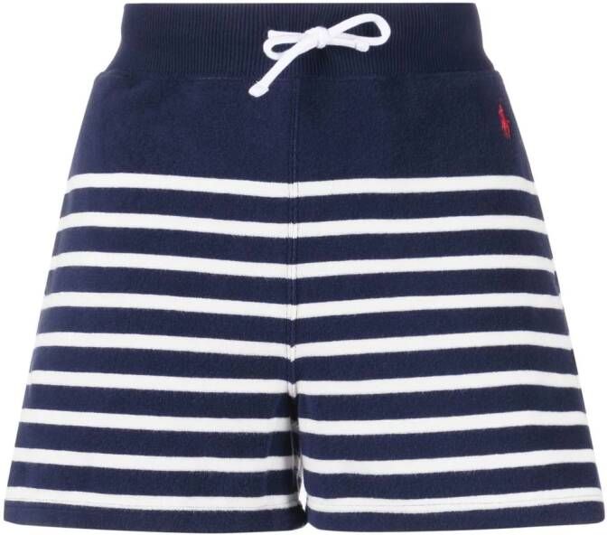Polo Ralph Lauren Gestreepte shorts Blauw