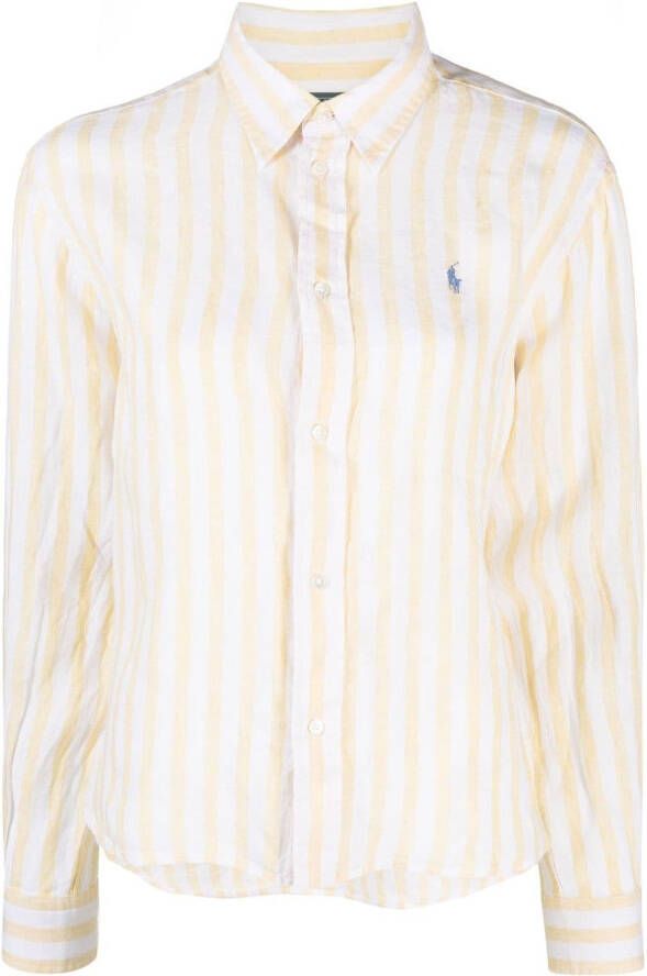 Polo Ralph Lauren Gestreepte blouse Geel
