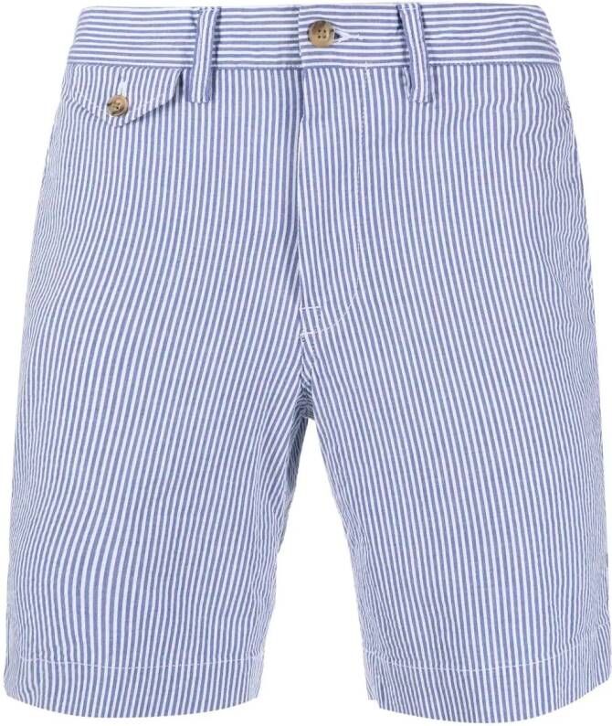 Polo Ralph Lauren Gestreepte shorts Blauw
