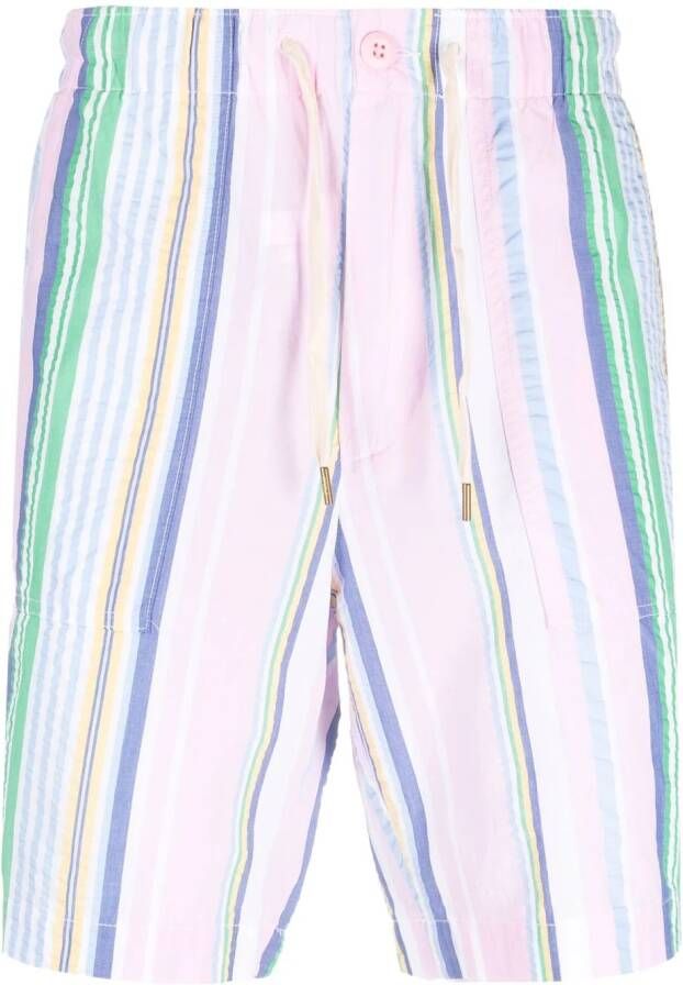 Polo Ralph Lauren Gestreepte shorts Roze