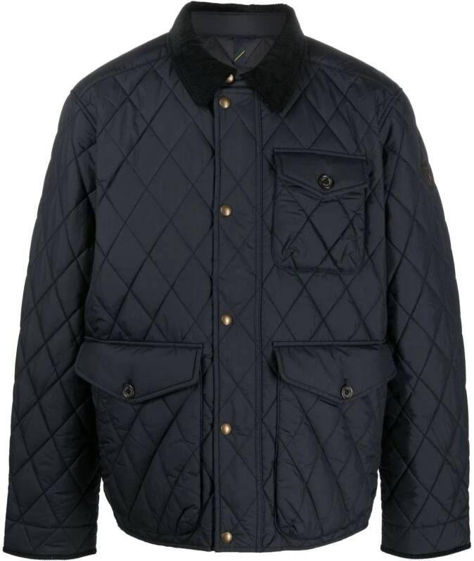 Polo Ralph Lauren Gewatteerd jack Zwart