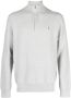 Polo Ralph Lauren Trui met halve rits Grijs - Thumbnail 1