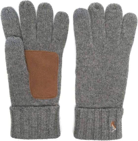 Polo Ralph Lauren Handschoenen met borduurwerk Grijs