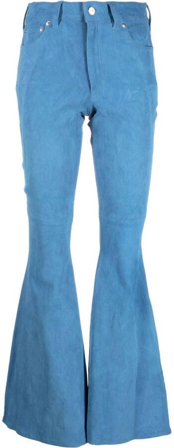 Polo Ralph Lauren High waist broek Blauw