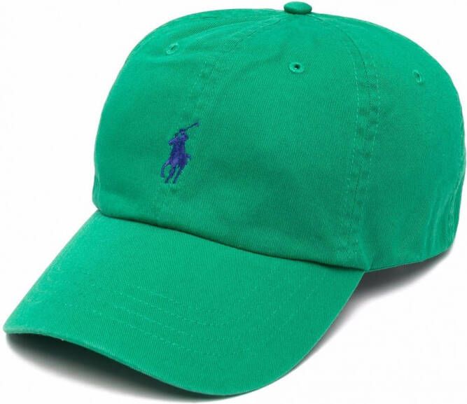 Polo Ralph Lauren Katoenen chino honkbalpet Groen
