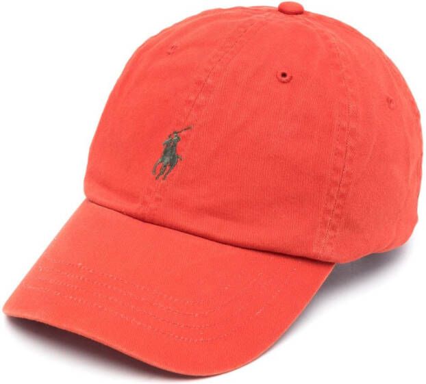 Polo Ralph Lauren Honkbalpet met geborduurd logo Oranje