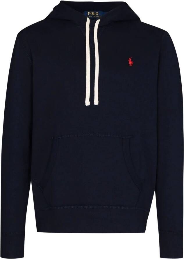 Polo Ralph Lauren Hoodie met geborduurd logo Blauw