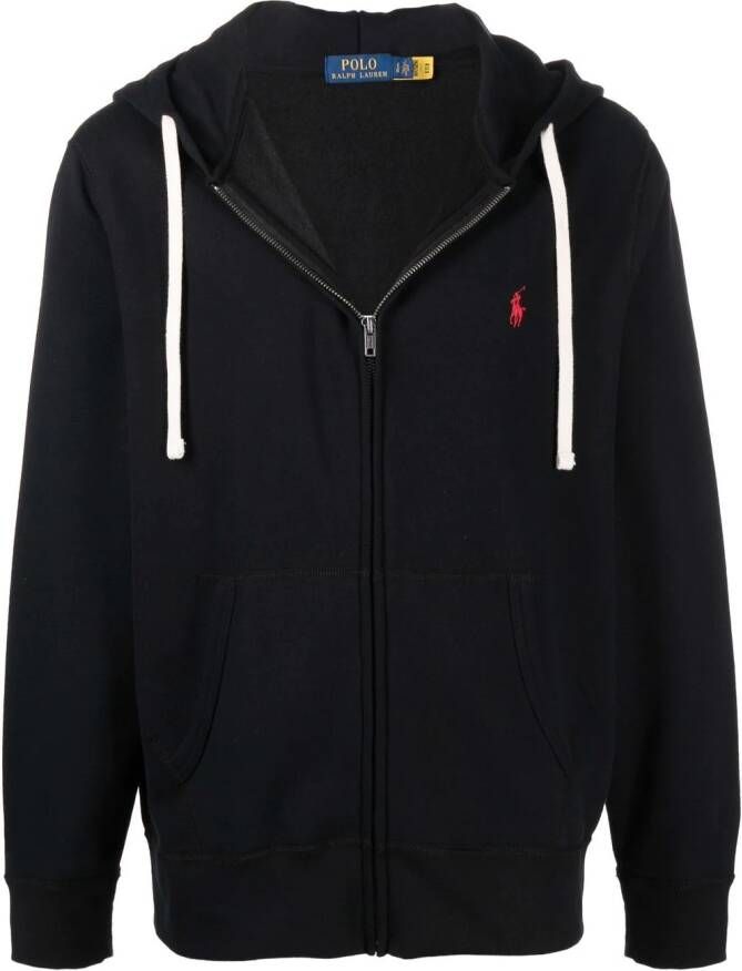 Polo Ralph Lauren Hoodie met geborduurd logo Zwart