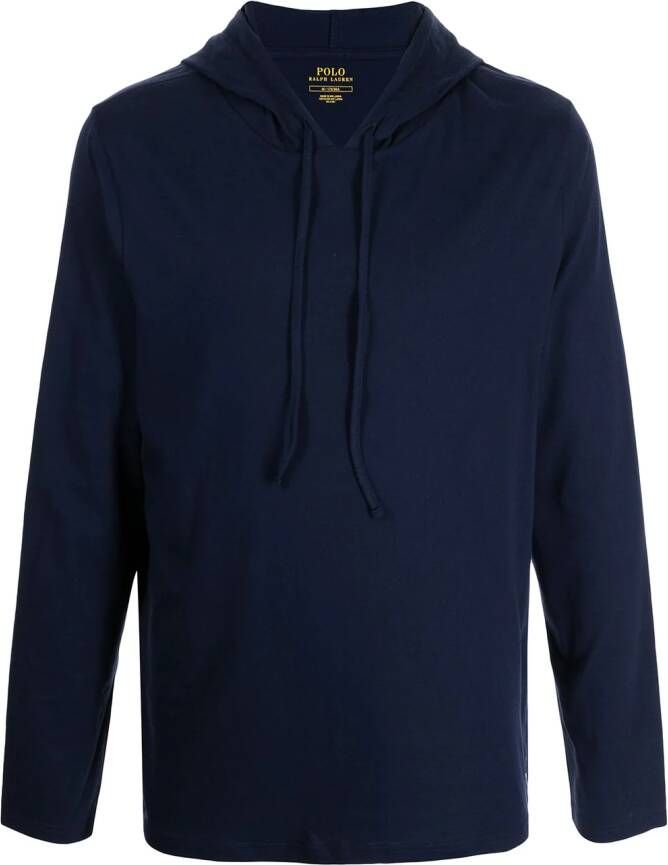 Polo Ralph Lauren Hoodie met ponydetail Blauw